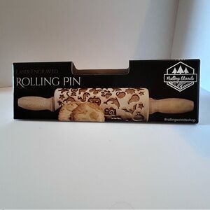 Rolling Woods Laser Engraved Rolling Pin